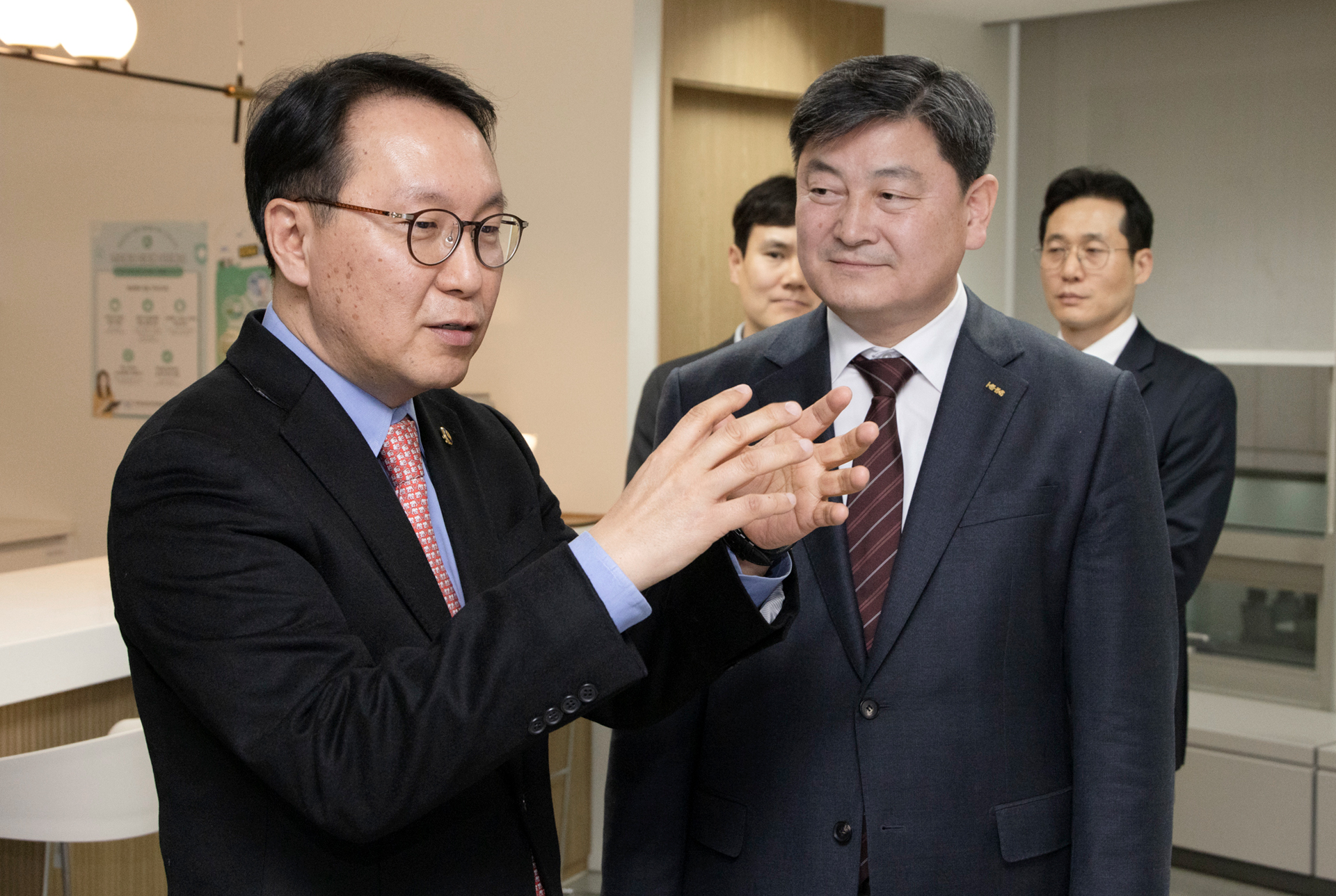 보건복지부 2차관, 한국보건의료정보원 현장 방문